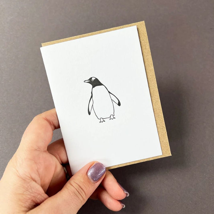 Gentoo Penguin Notecard