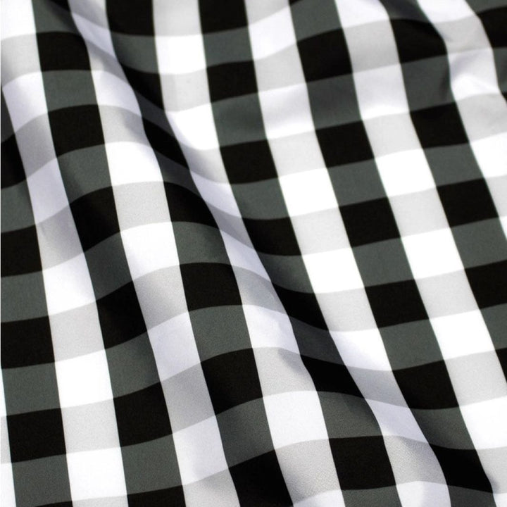 Black & White Gingham Reusable Bag