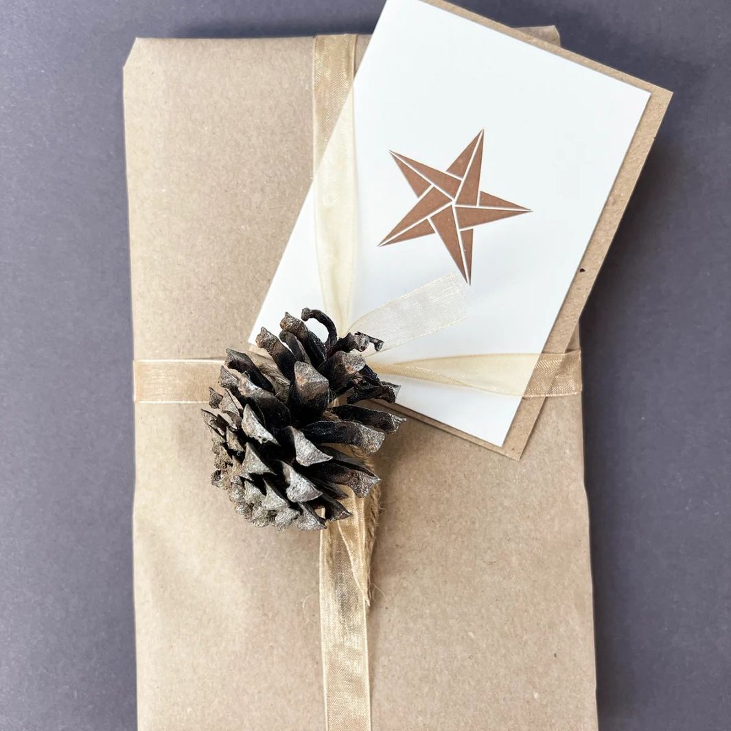 Gold Star Notecard