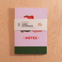 A5 Cowboy Boots Lined Notebook