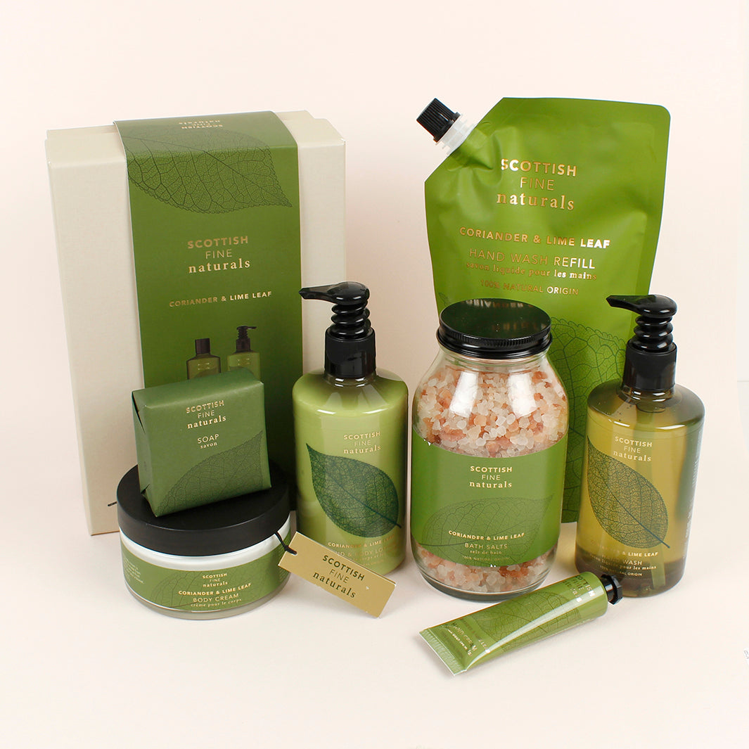 Coriander & Lime Leaf Body Wash & Lotion Gift Box