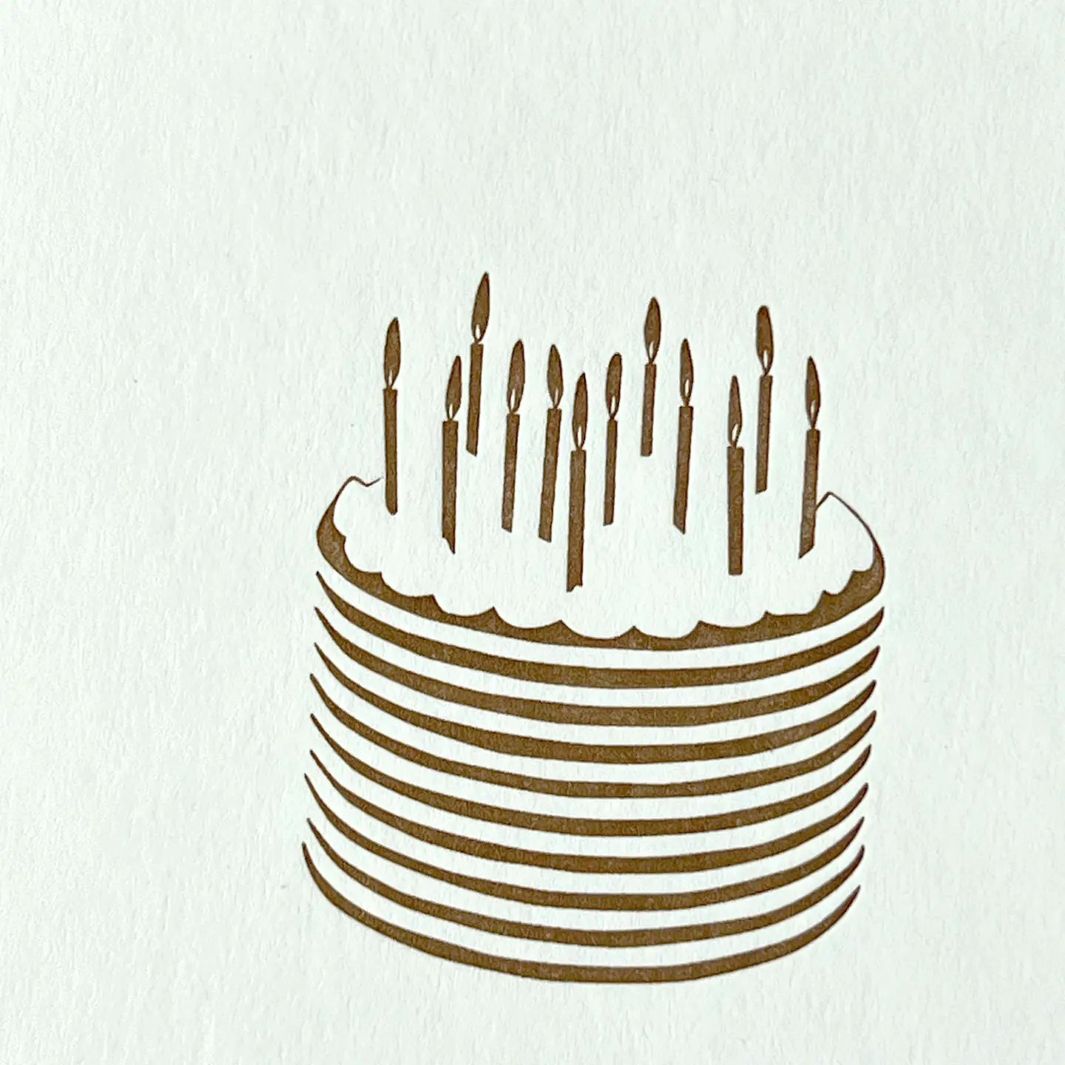 Happy Birthday Candles Card