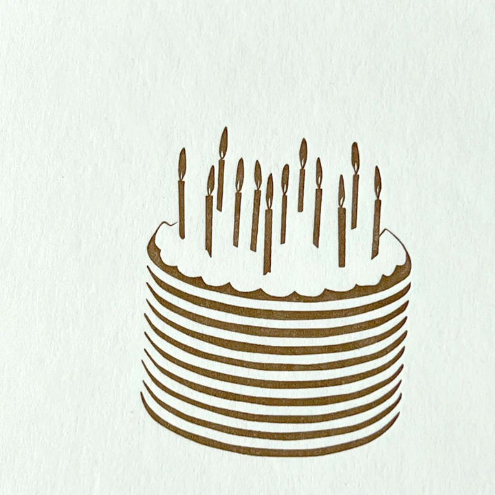 Happy Birthday Candles Card