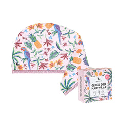 Quick Dry Hair Wrap - Pink Paradise