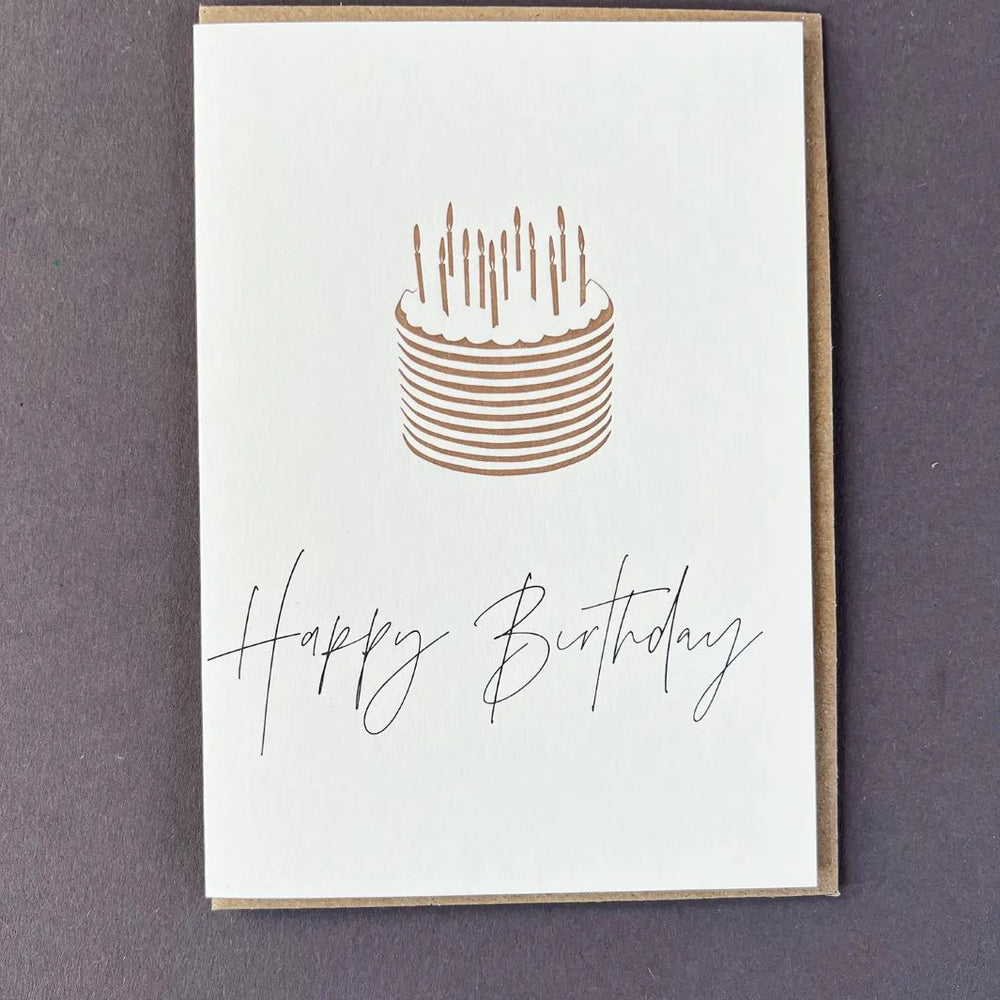Happy Birthday Candles Card