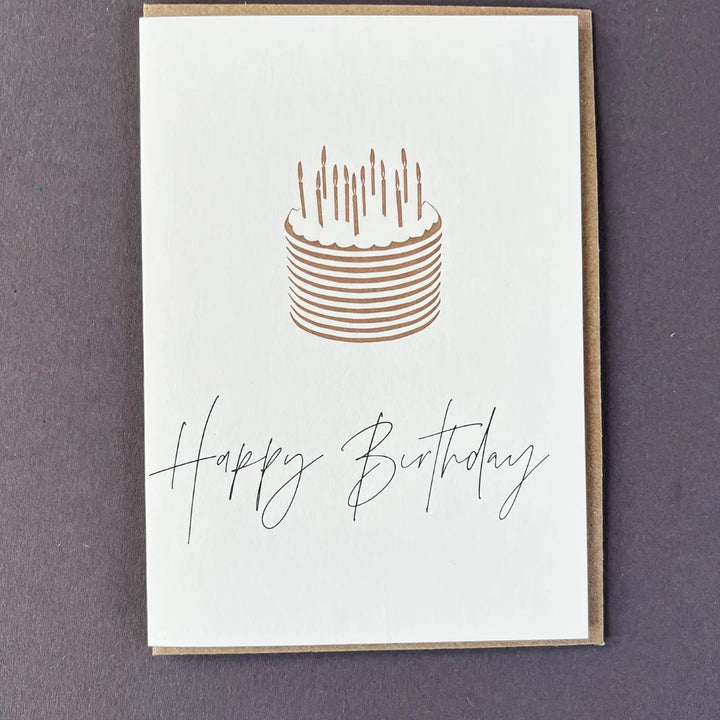 Happy Birthday Candles Card