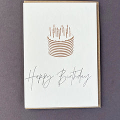 Happy Birthday Candles Card