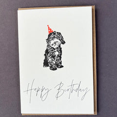 Happy Birthday Cockapoo Card