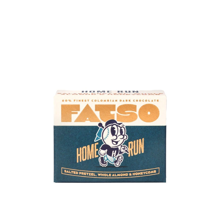 Home Run 60% Dark Chocolate Bar - Salted Pretzel, Whole Almond & Honeycomb