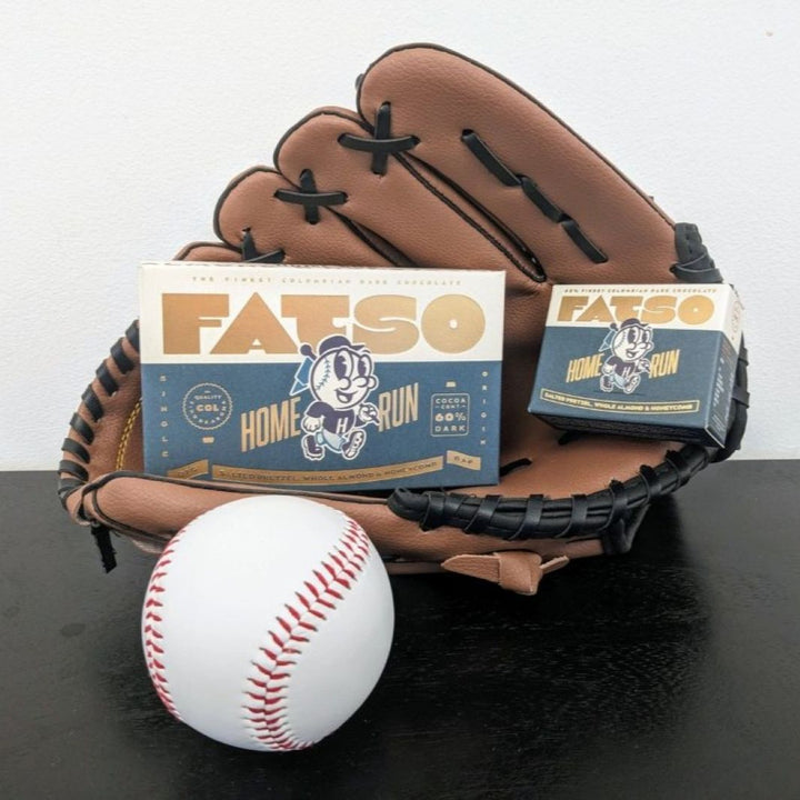 Home Run 60% Dark Chocolate Bar - Salted Pretzel, Whole Almond & Honeycomb