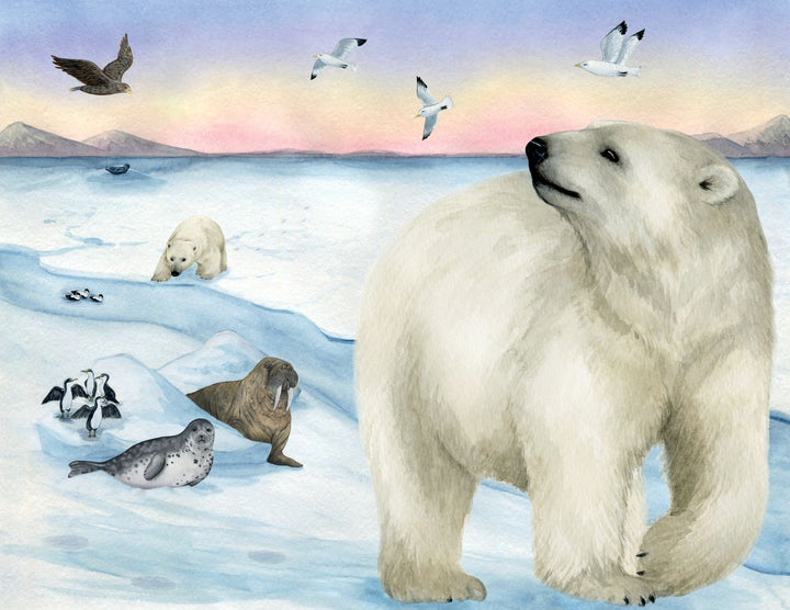 Hunter's Icy Adventure - Eco Children's Book