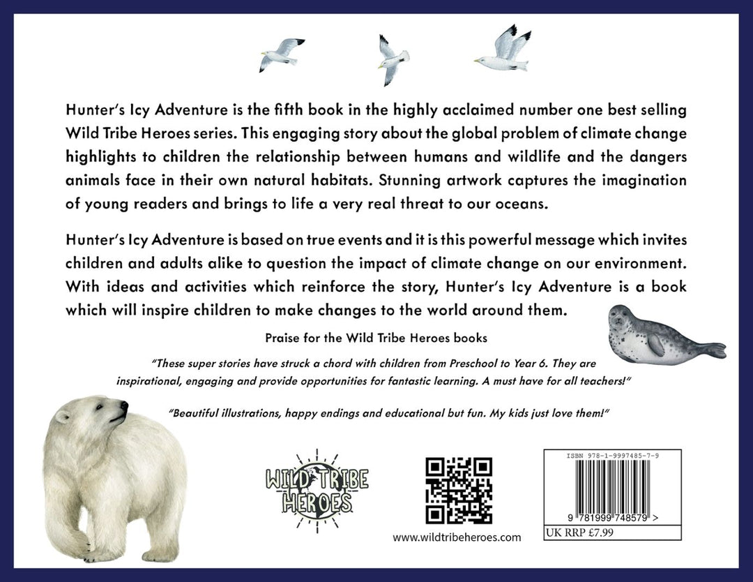 Hunter's Icy Adventure - Eco Children's Book