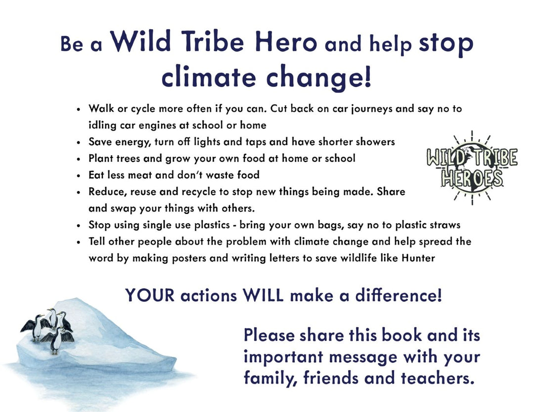 Hunter's Icy Adventure - Eco Children's Book