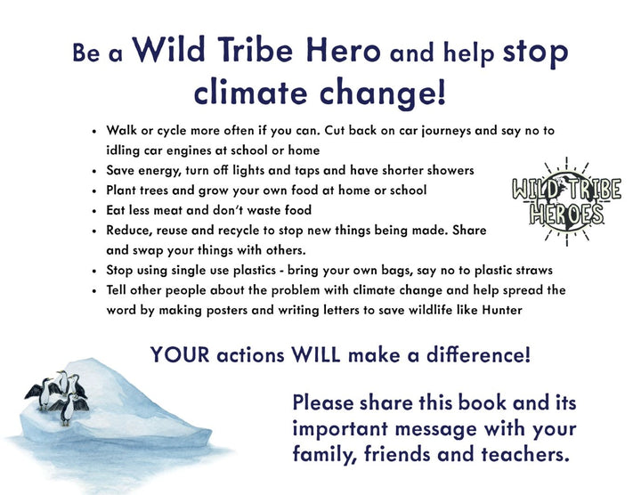 Hunter's Icy Adventure - Eco Children's Book