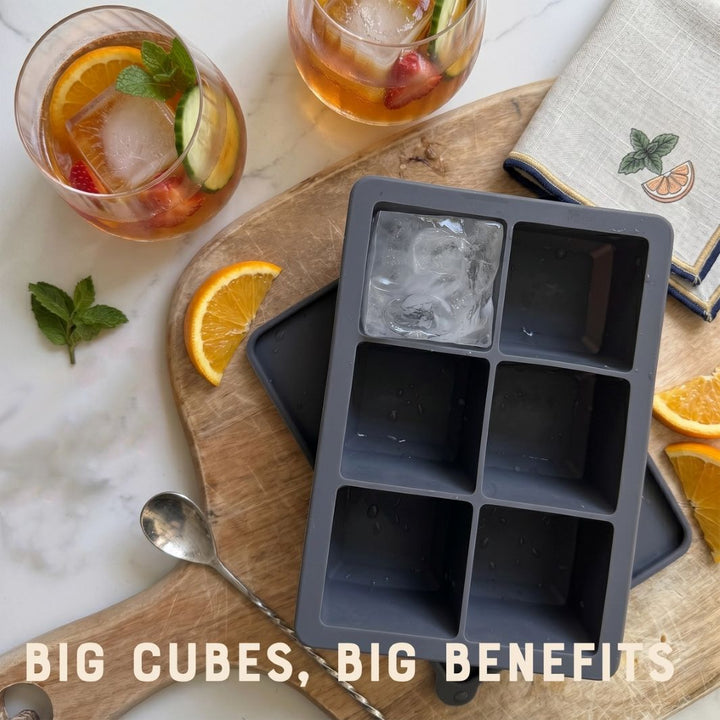 Giant Silicone Ice Cube Tray with Lid