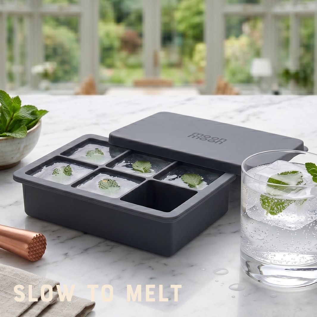 Giant Silicone Ice Cube Tray with Lid