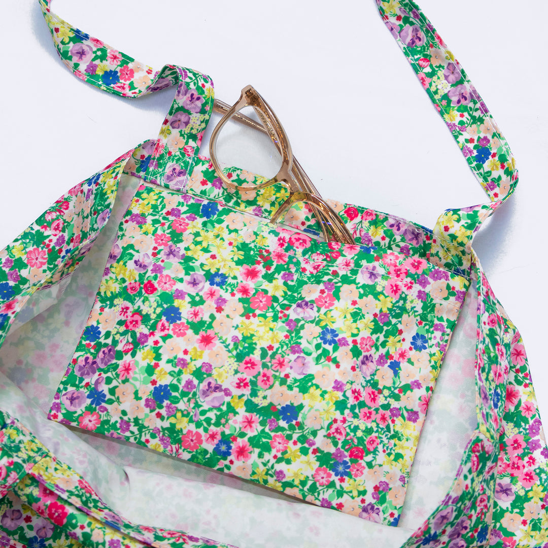 Meadow Flowers Recycled Tote Bag