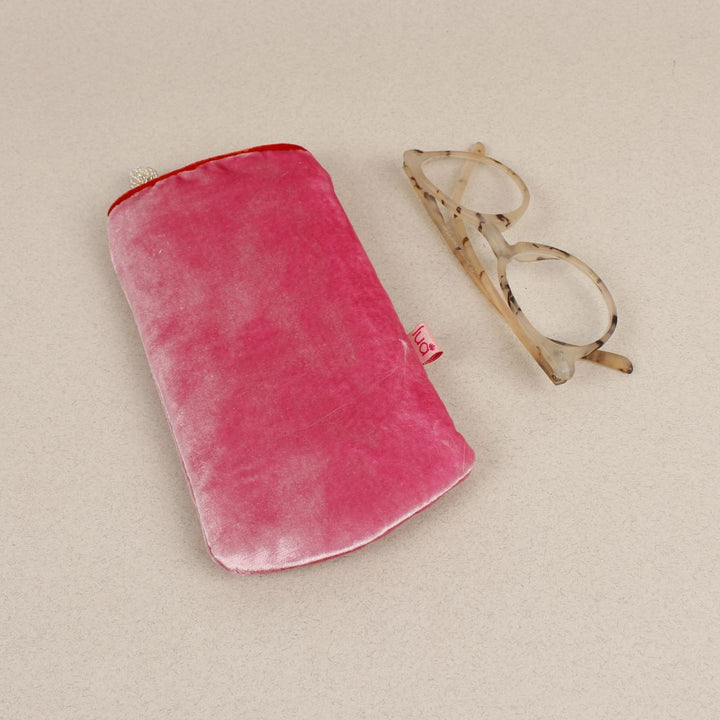 Velvet Glasses Purse