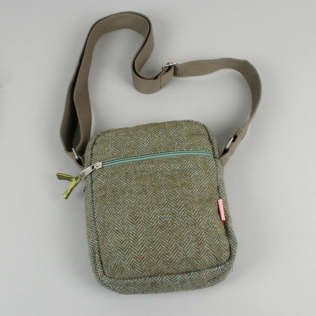 Herringbone Cross Body Bag