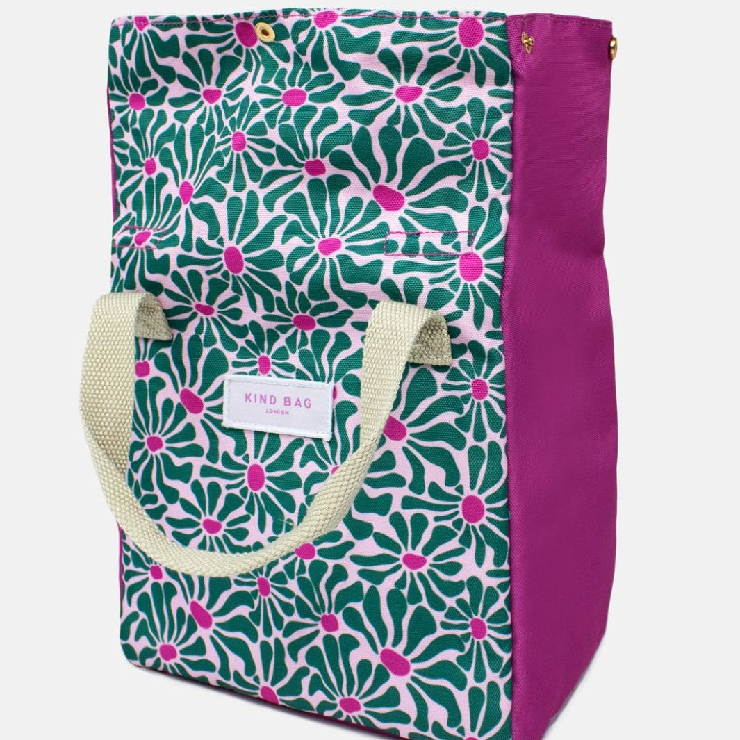 Lunch Bag - Abstract Flowers