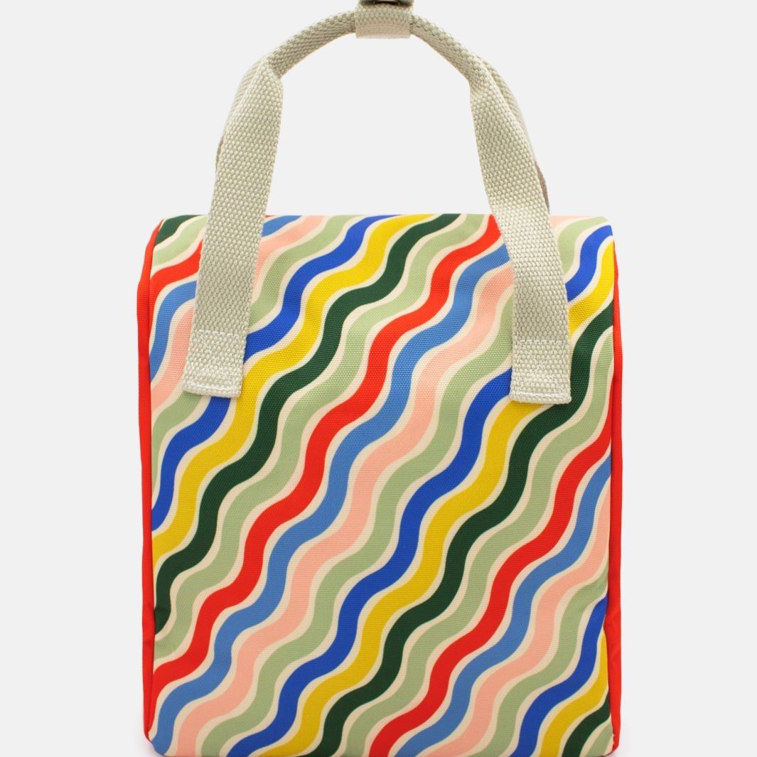Lunch Bag - Rainbow Waves