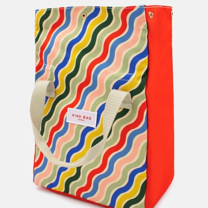 Lunch Bag - Rainbow Waves