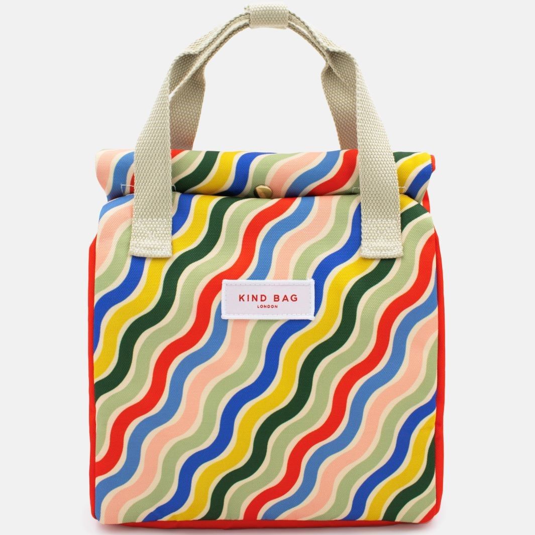 Lunch Bag - Rainbow Waves