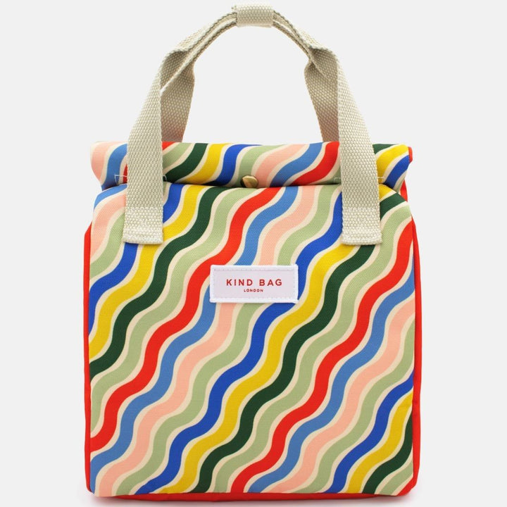 Lunch Bag - Rainbow Waves