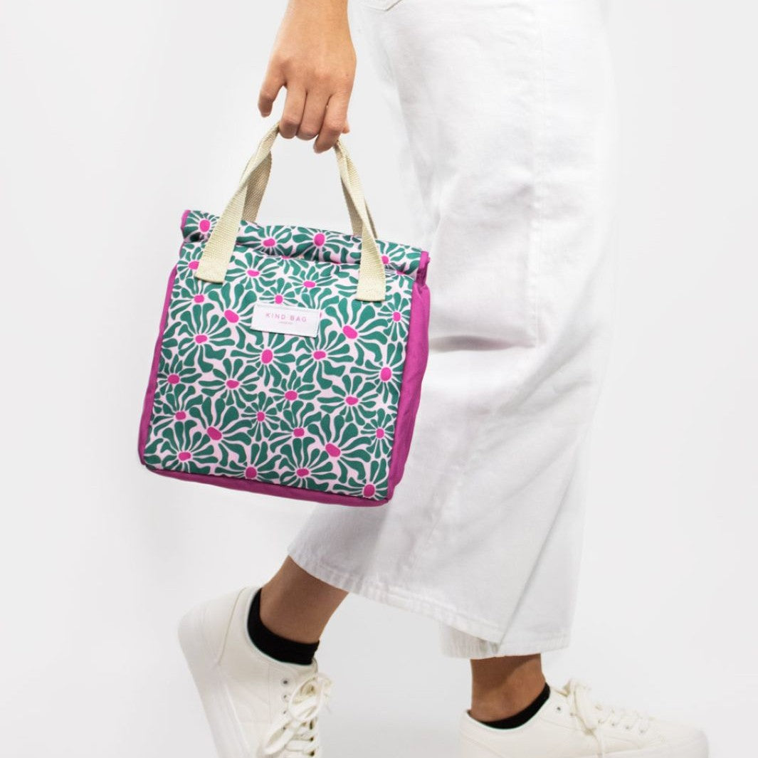 Lunch Bag - Abstract Flowers