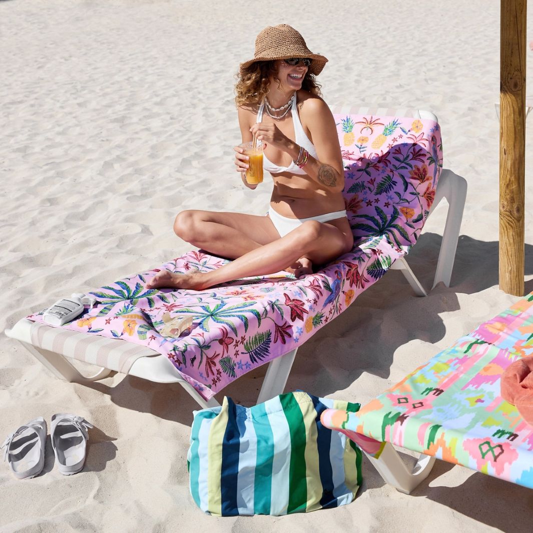 Quick Dry Beach Towel – Pink Paradise
