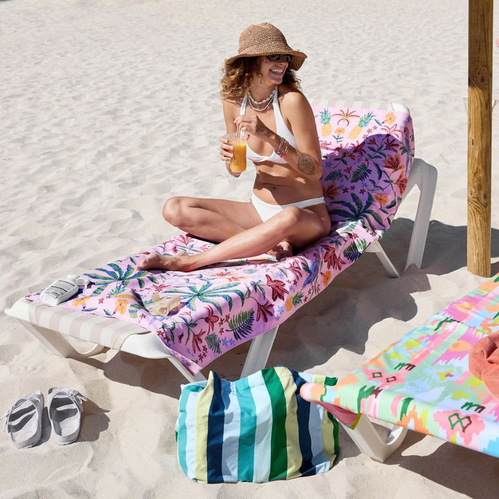 Quick Dry Beach Towel – Pink Paradise