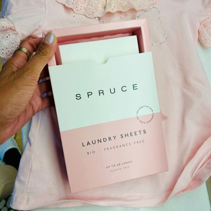 Fragrance Free Laundry Detergent Sheets (30 Sheets) Up to 60 Washes