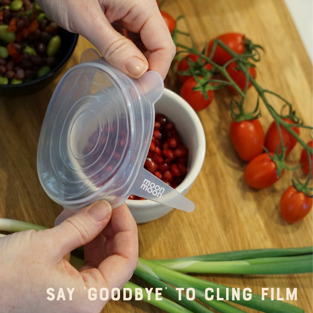 Reusable Silicone Stretch Lids – Set of 6