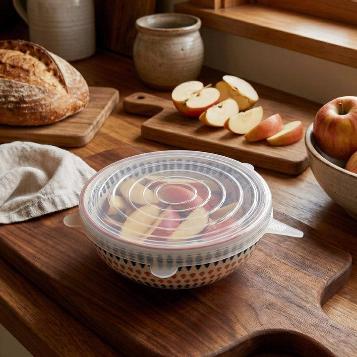 Reusable Silicone Stretch Lids – Set of 6