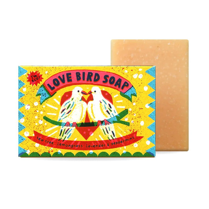Love Bird Tea Tree, Lemongrass, Lavender & Peppermint Soap Bar