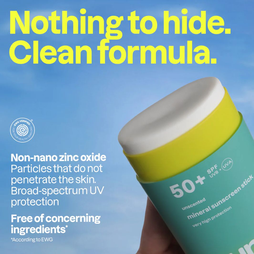 Mineral Sunscreen Stick SPF 50 – Unscented