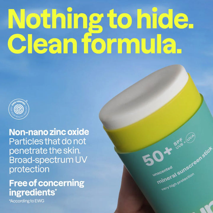 Mineral Sunscreen Stick SPF 50 – Unscented