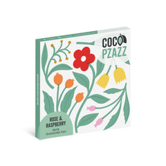 Rose & Raspberry Dark Chocolate Bar