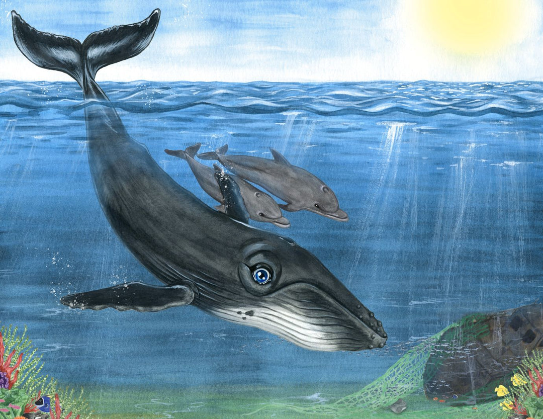 Nelson's Dangerous Dive - Eco Children's Book