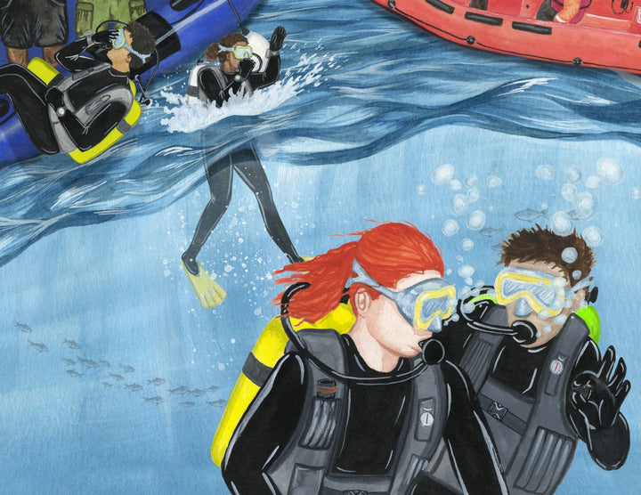 Nelson's Dangerous Dive - Eco Children's Book