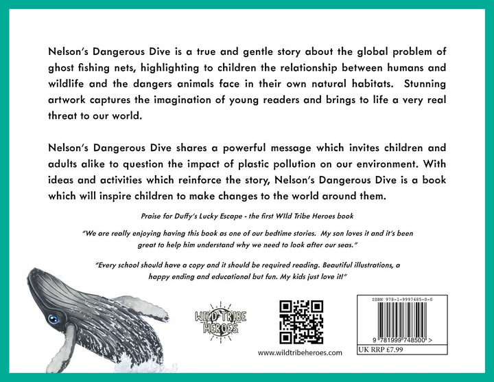 Nelson's Dangerous Dive - Eco Children's Book