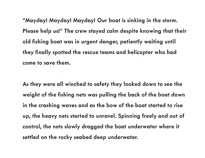 Nelson's Dangerous Dive - Eco Children's Book