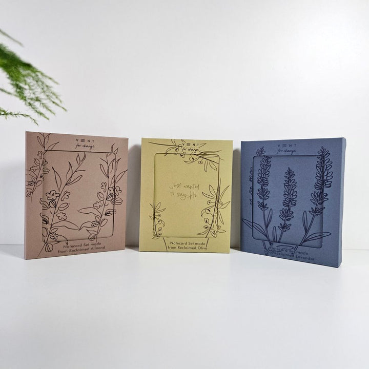 Recycled Lavender A6 Notecards - Set of 10
