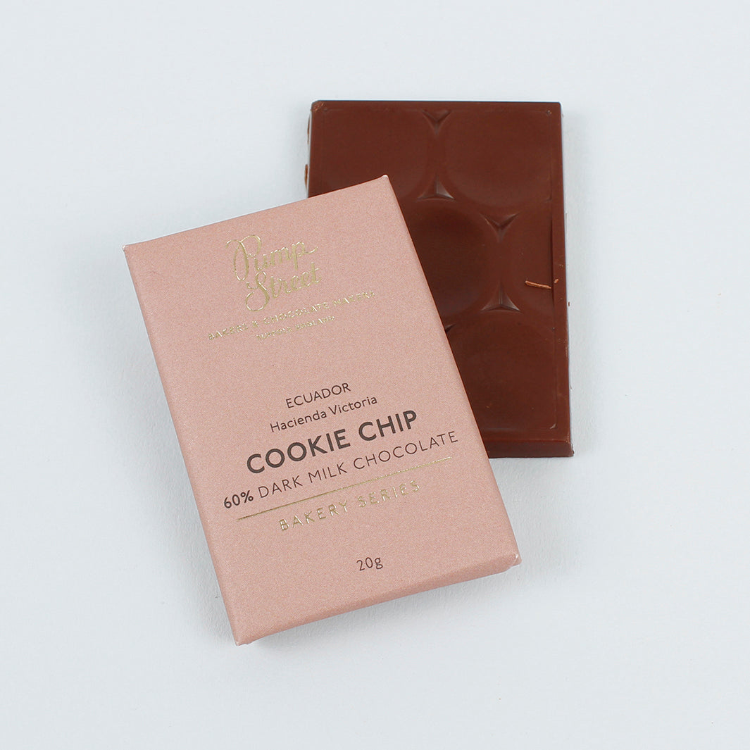 『PUNKIE CHOCOLAT』 No.1 Pump Street Chocolate | Cookie Chip 60% Dark Milk Chocolate