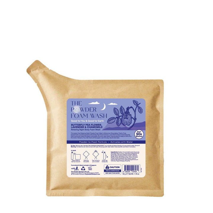 Relaxing Night Powder Body Foam Wash