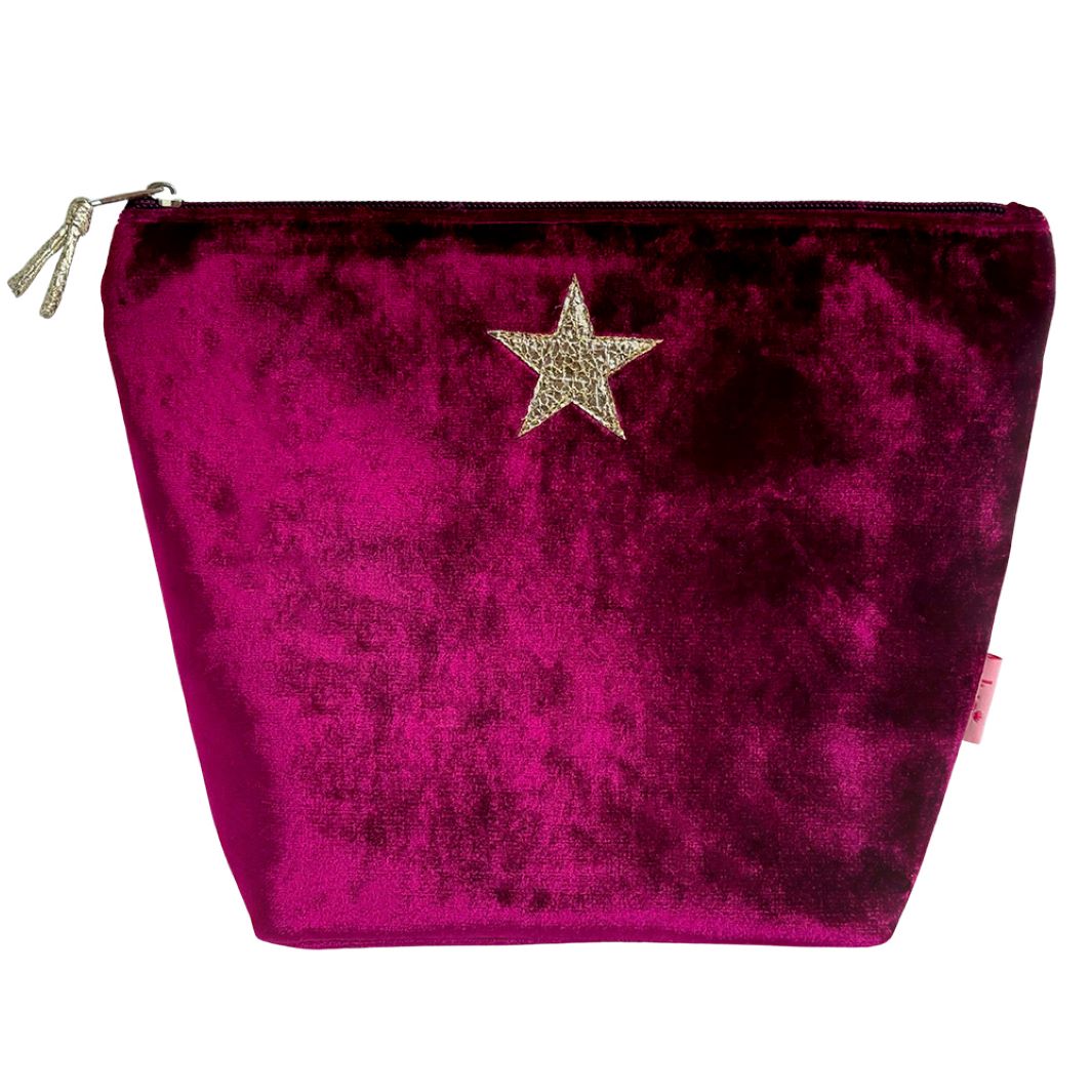 Velvet Star Cosmetic Bag