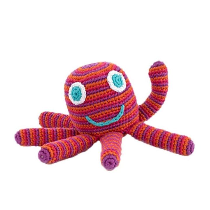 Crochet Octopus Rattle