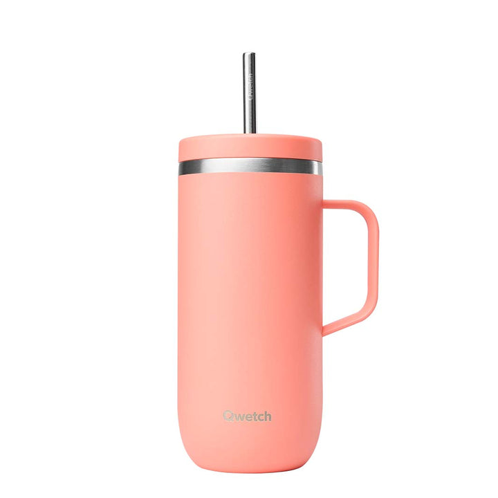 *NQP* 600ml Insulated Stainless Steel Cold Cup With Handle