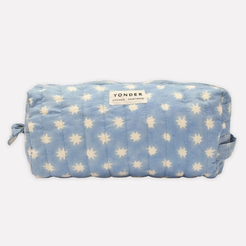 Quilted Wash Bag - Cosmic Sky