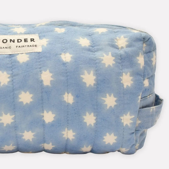 Quilted Wash Bag - Cosmic Sky